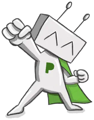 Dave, das Maskottchen von Pragtics